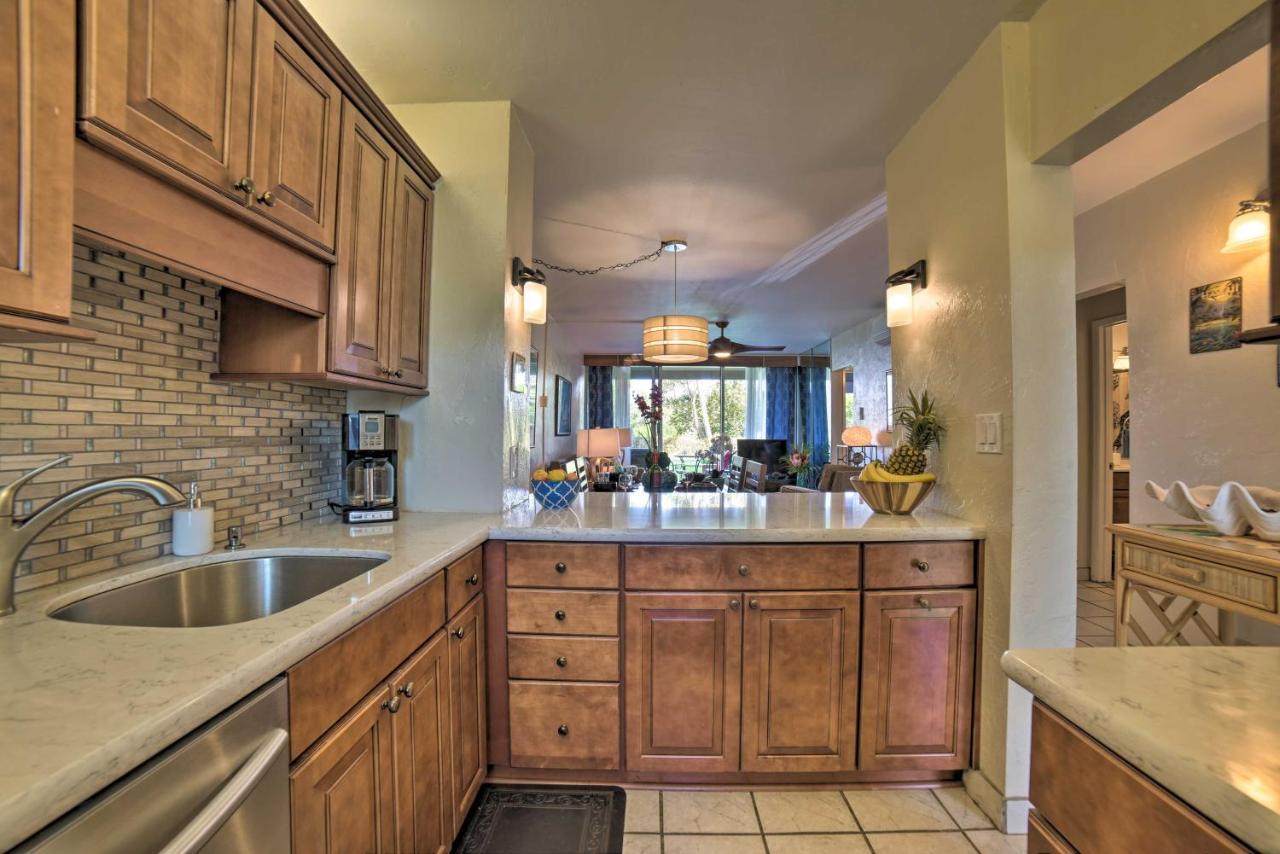 Ocean-View Kihei Condo With Lanai Steps To Beach! Exterior photo