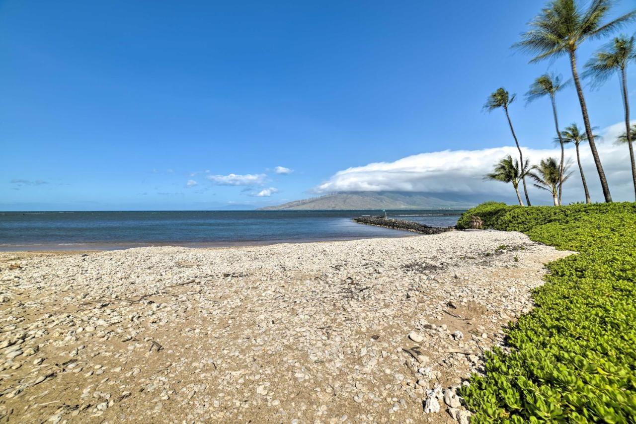 Ocean-View Kihei Condo With Lanai Steps To Beach! Exterior photo