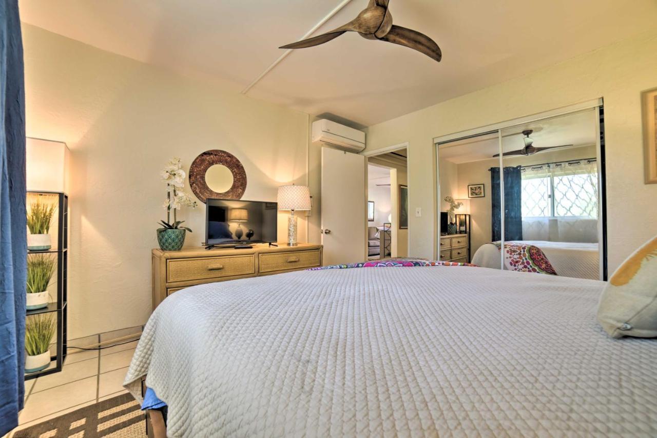 Ocean-View Kihei Condo With Lanai Steps To Beach! Exterior photo