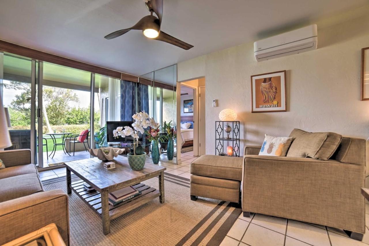 Ocean-View Kihei Condo With Lanai Steps To Beach! Exterior photo