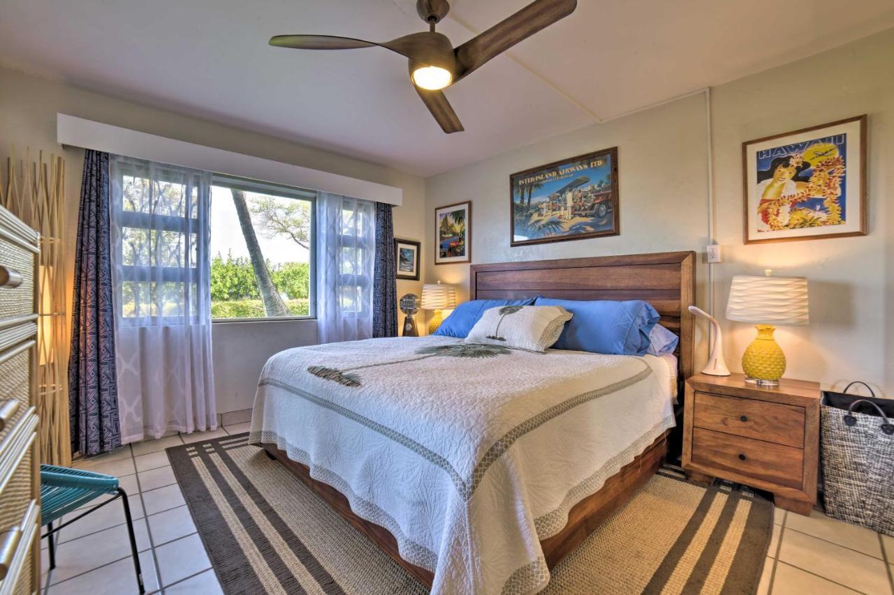 Ocean-View Kihei Condo With Lanai Steps To Beach! Exterior photo