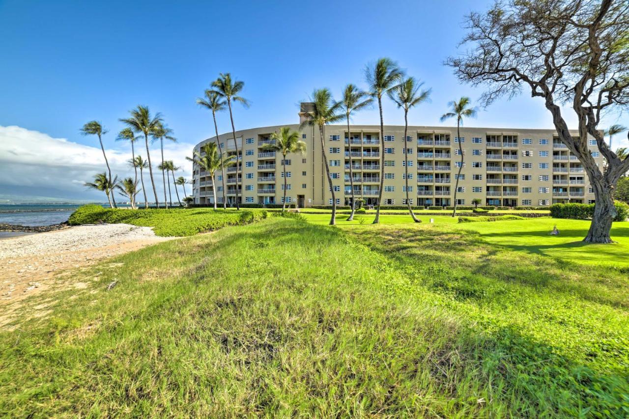 Ocean-View Kihei Condo With Lanai Steps To Beach! Exterior photo